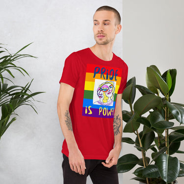 KW Gallery Wearable Art Tee 🏳️🌈 “Pride is Power” Pride Edition Tee - Winter Sunshine Marketplace